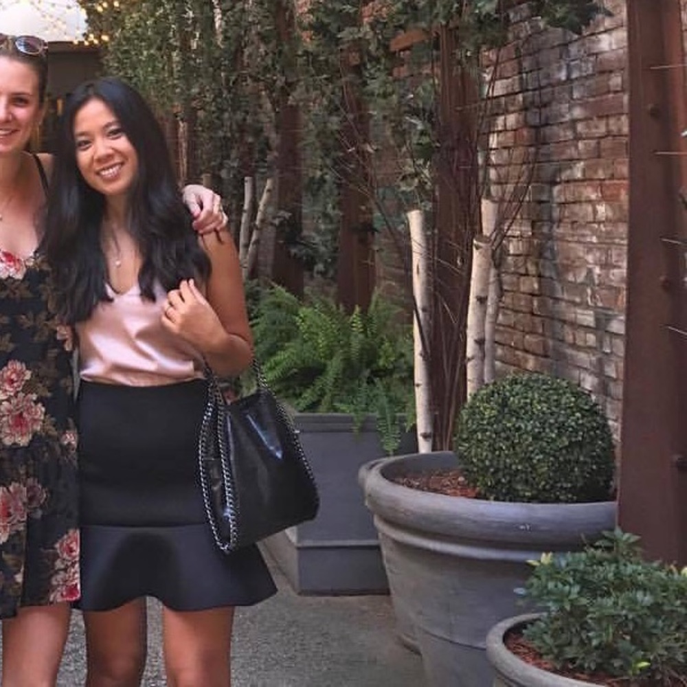 Drop Hem Scuba Skirt